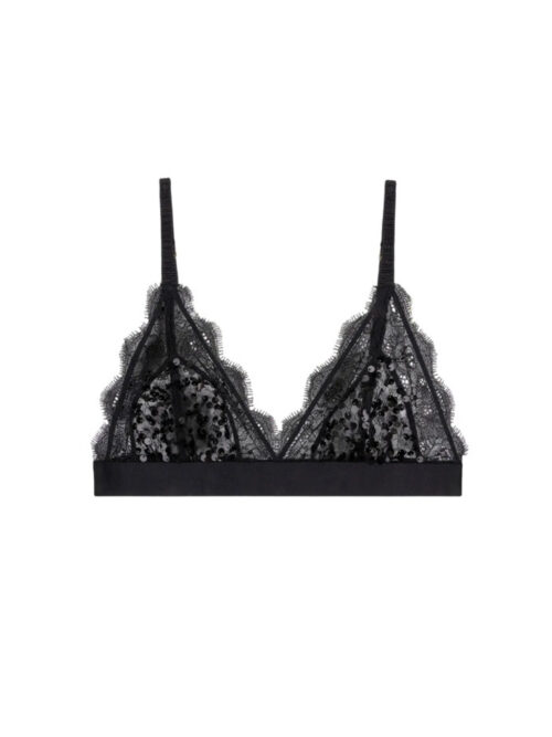 Бюстгальтер Love Lace Black Sequins