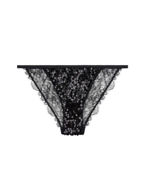 Трусики-слипы Wild Rose Black Sequins