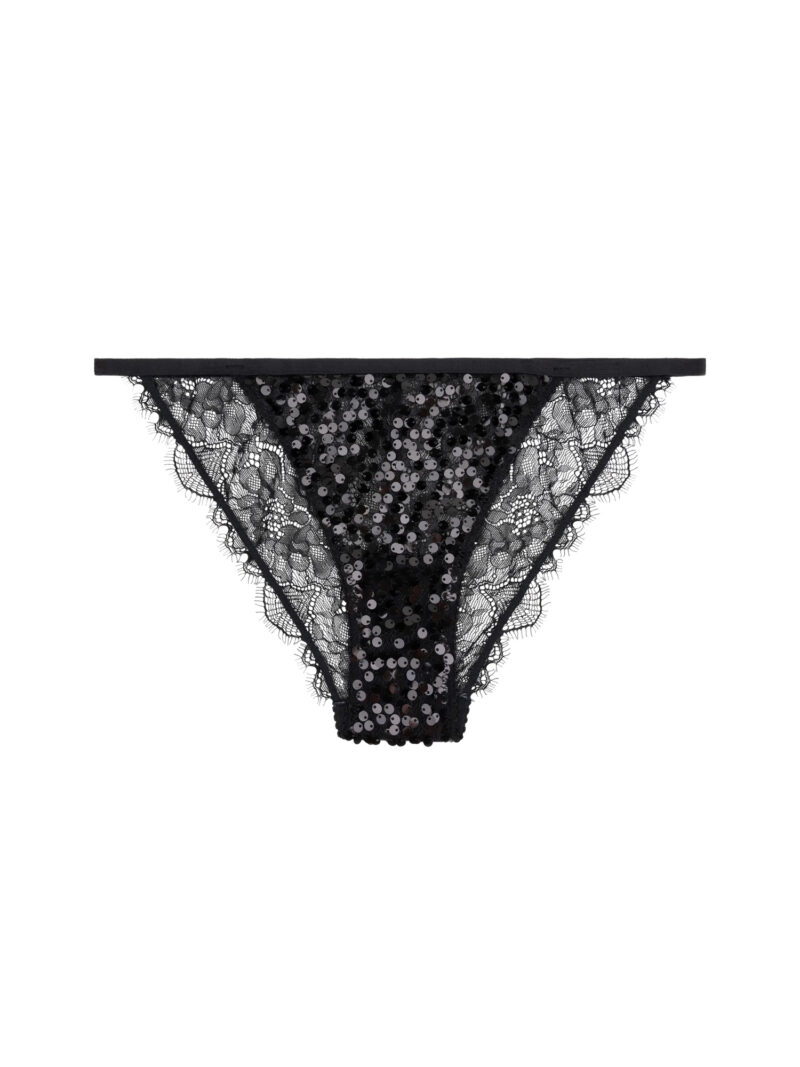 Трусики-слипы Wild Rose Black Sequins