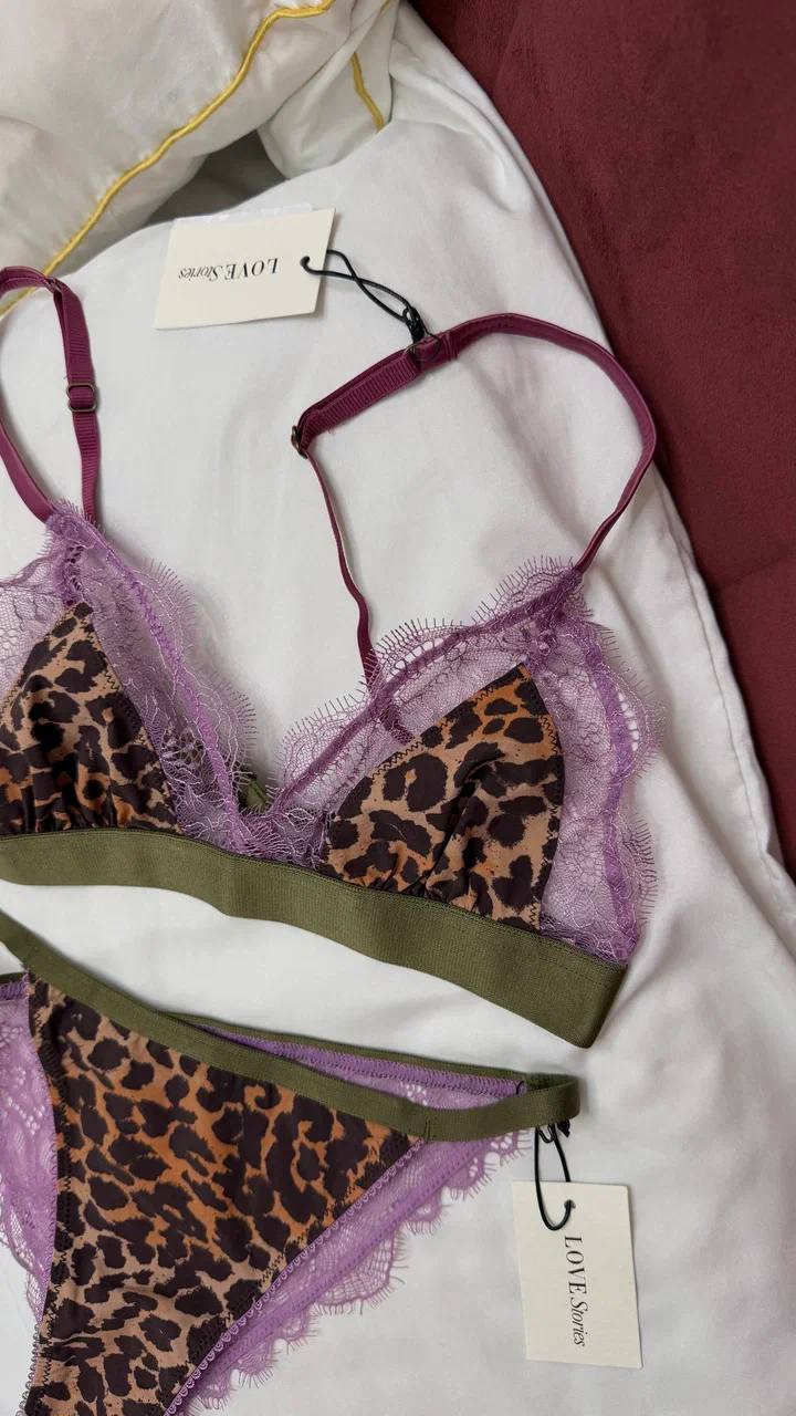 Трусики-слипы Wild Rose Leopard/Pink