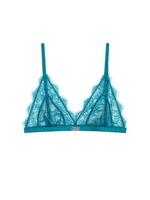 Бюстгальтер Love Lace Teal Blue