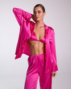 Пижама из шёлка Bonbon Pink Пижама из шёлка Bonbon Pink