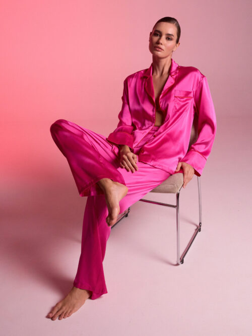 Пижама из шёлка Bonbon Pink Пижама из шёлка Bonbon Pink