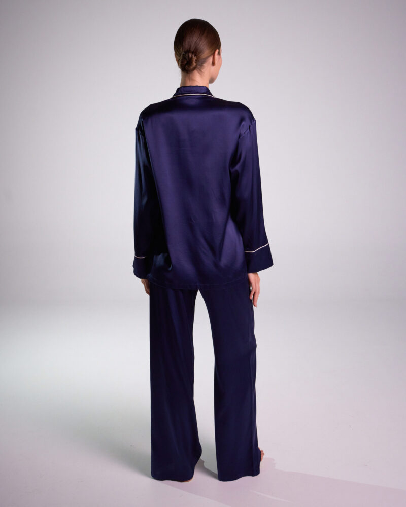 Пижама из шёлка Bonbon Blueberry Пижама из шёлка Bonbon Blueberry