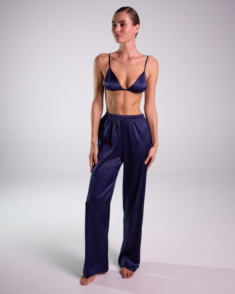 Пижама из шёлка Bonbon Blueberry Пижама из шёлка Bonbon Blueberry