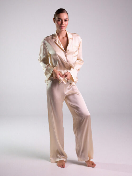 Пижама из шёлка Bonbon Champagne Пижама из шёлка Bonbon Champagne