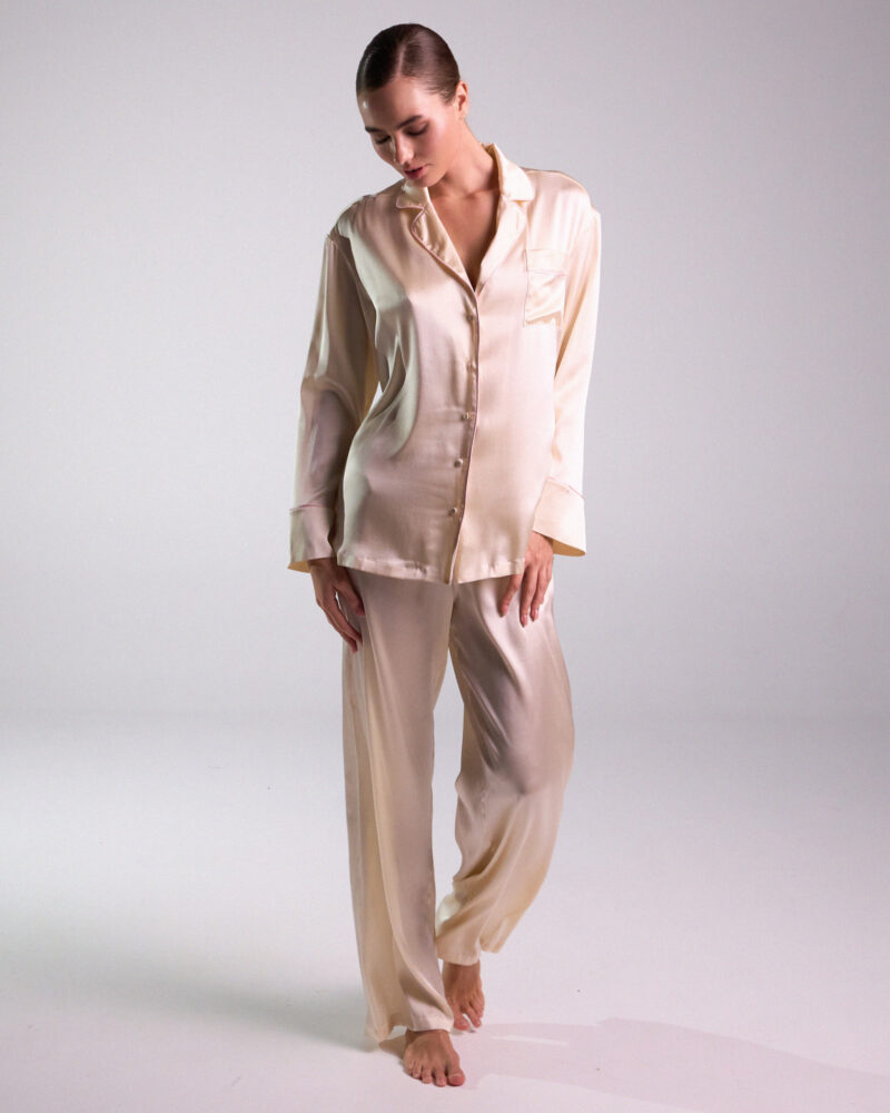 Пижама из шёлка Bonbon Champagne Пижама из шёлка Bonbon Champagne