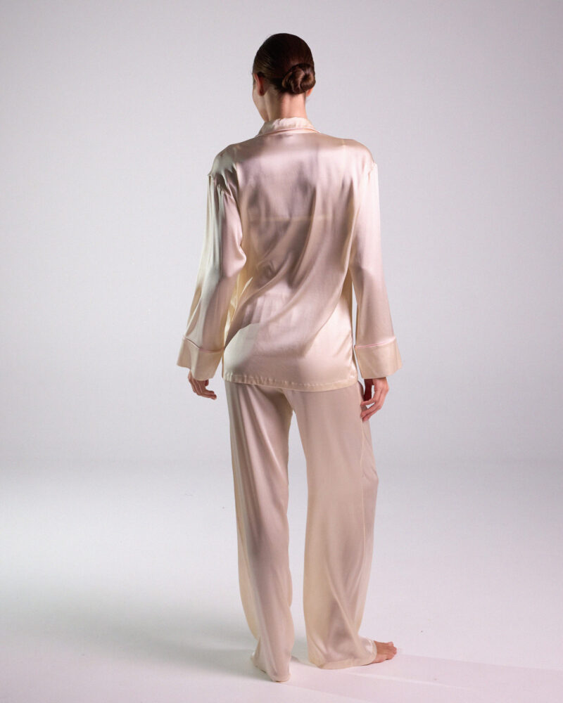 Пижама из шёлка Bonbon Champagne Пижама из шёлка Bonbon Champagne