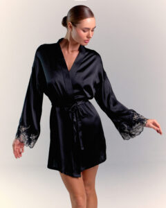Пижама из шёлка Mademoiselle Soie Black