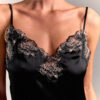 Сорочка из шёлка Mademoiselle Soie Black Сорочка из шёлка Mademoiselle Soie Black