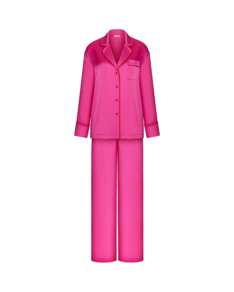 Пижама из шёлка Bonbon Pink