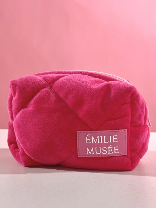 Косметичка из велюра Raspberry Косметичка из велюра Raspberry