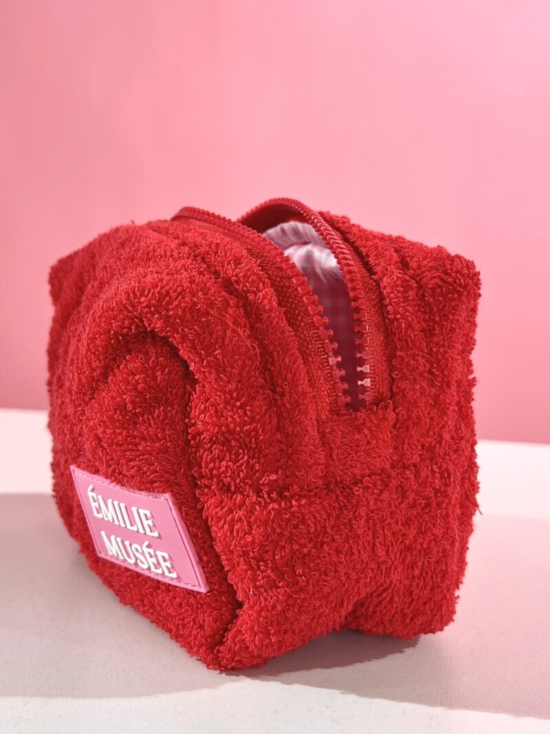 Косметичка из махры Red Косметичка из махры Red