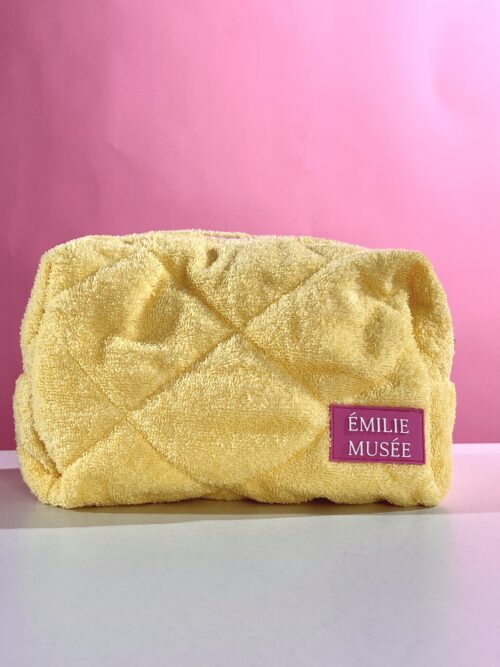 Косметичка из махры Lemon