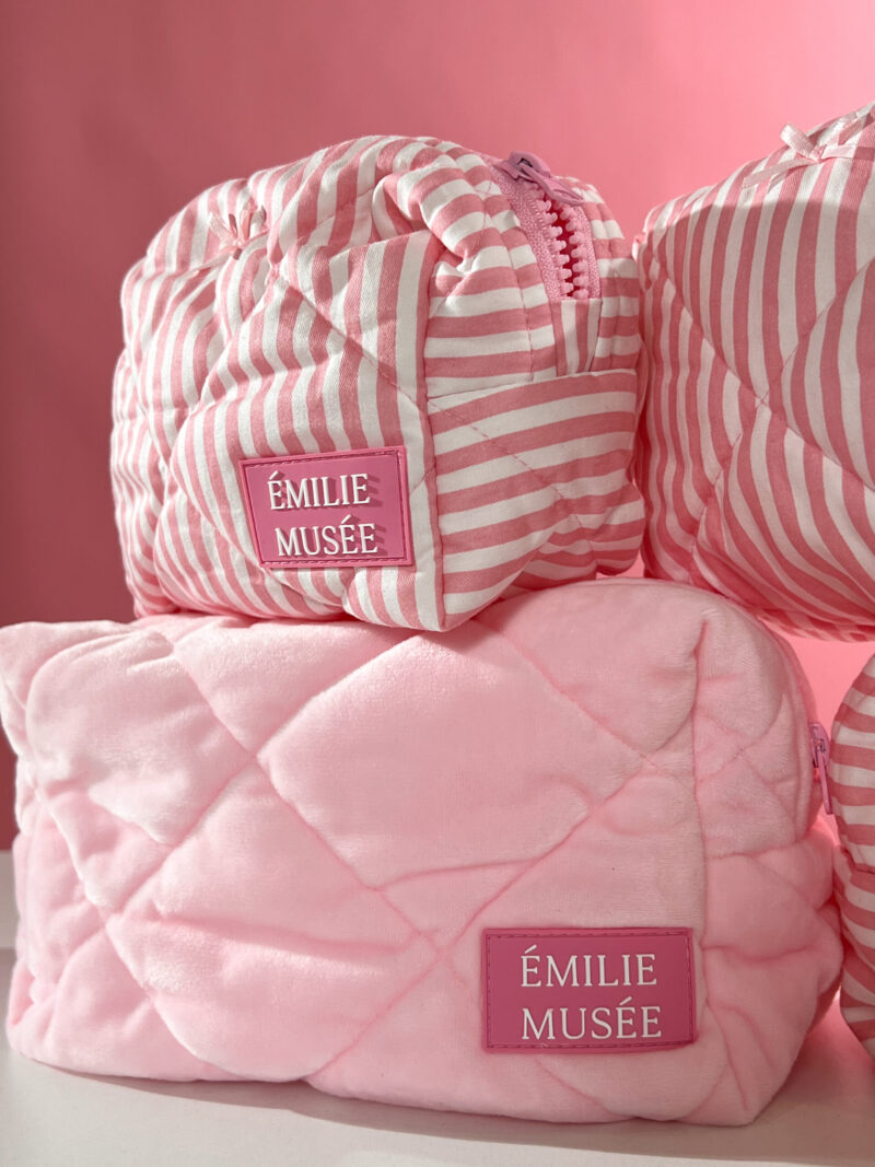 Косметичка из велюра Bubble Gum