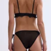 Трусики-танга Isabel Black Bow