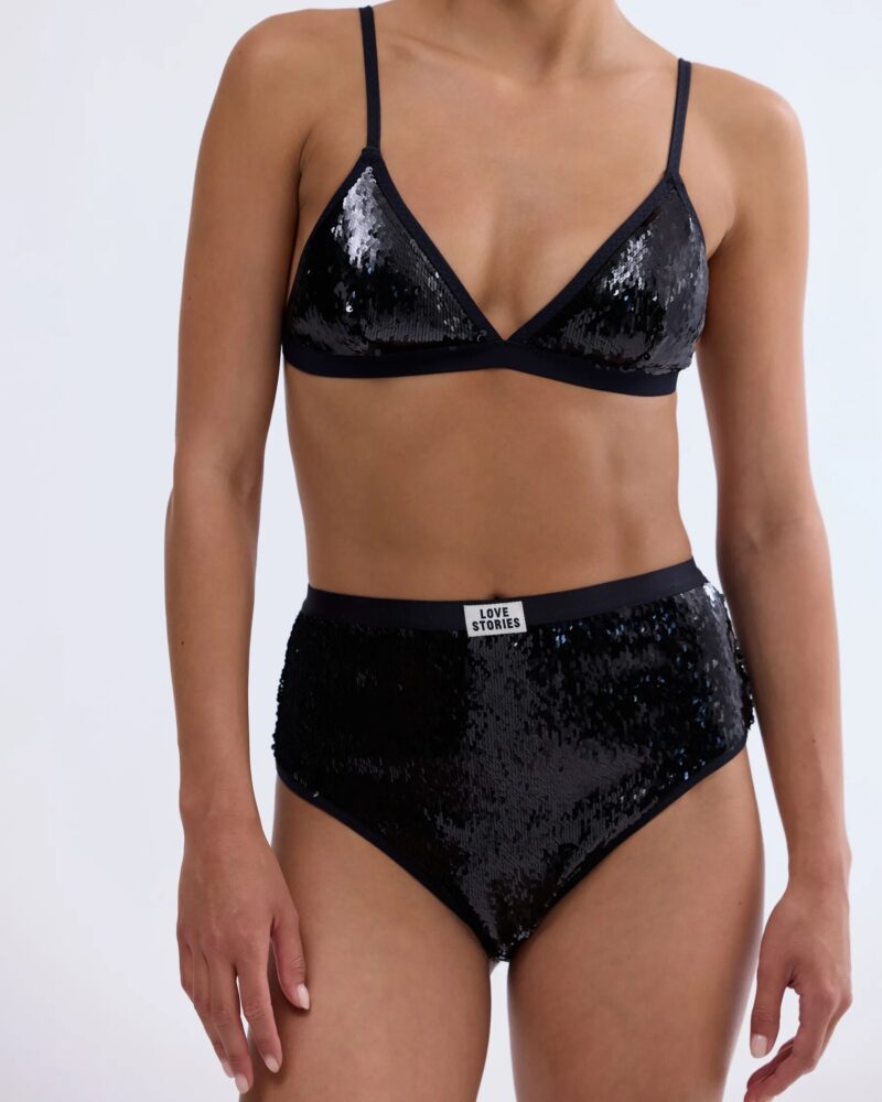 Бюстгальтер Uma Black Sequins