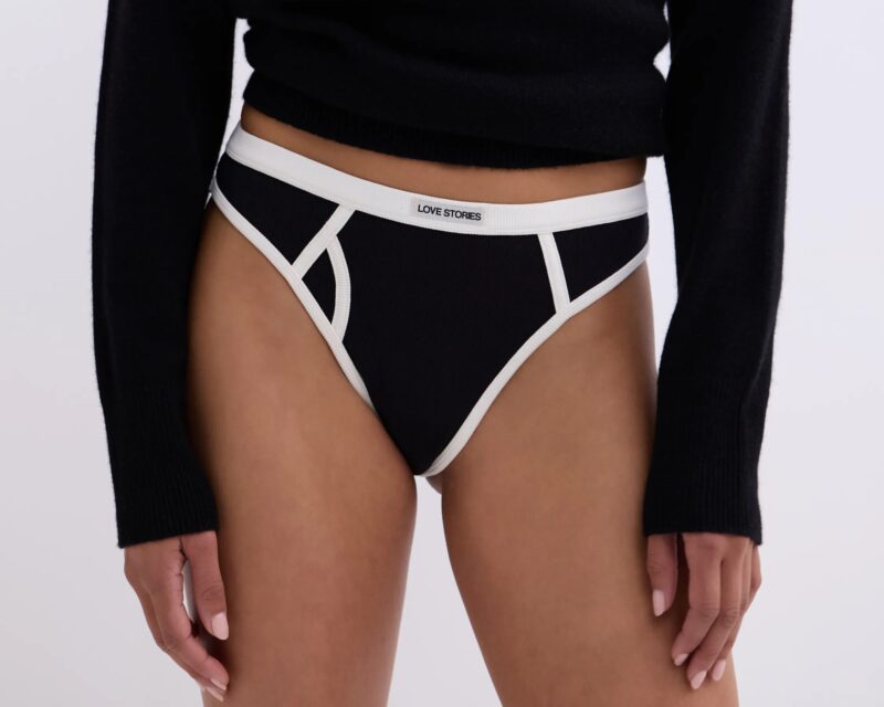 Трусики завышенные Enith Black Трусики завышенные Enith Black