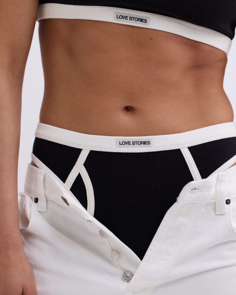 Трусики завышенные Enith Black Трусики завышенные Enith Black