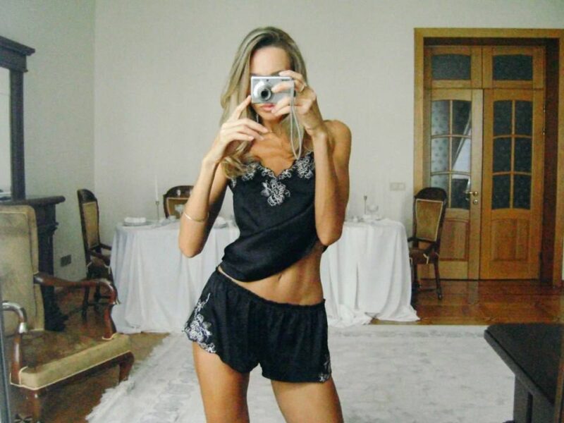 Пижама из шёлка Mademoiselle Soie Black