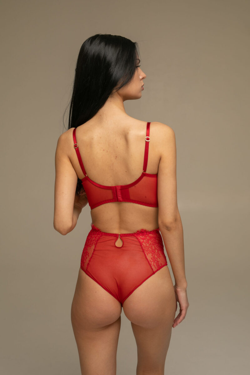 Трусики завышенные OPIUM Red