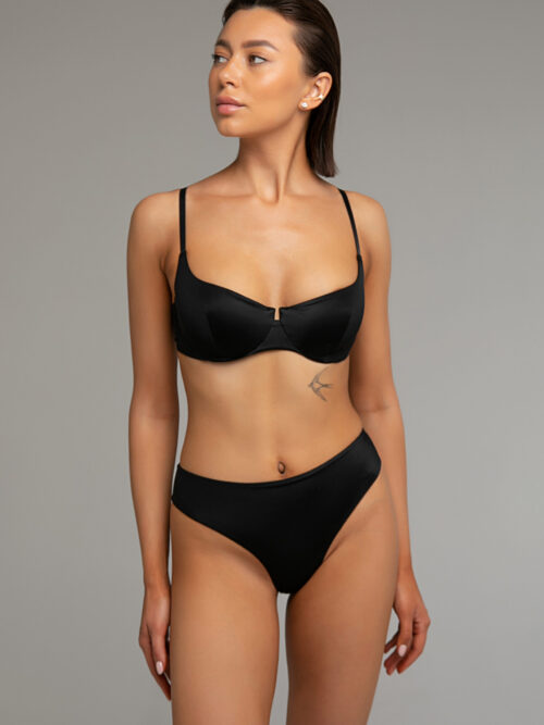 Бюстгальтер на косточках BASE Black