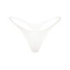 Трусики-стринги с логотипом LA BÓMBE White