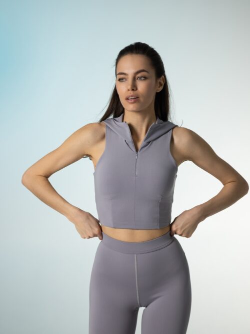 Топ с капюшоном GO GREY Топ с капюшоном GO GREY