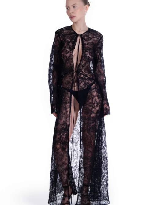 Кружевное платье Michelle Black