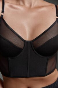 Трусики-слипы завышенные Joy Black Трусики-слипы завышенные Joy Black