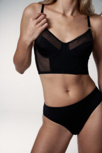 Трусики-слипы завышенные Joy Black Трусики-слипы завышенные Joy Black