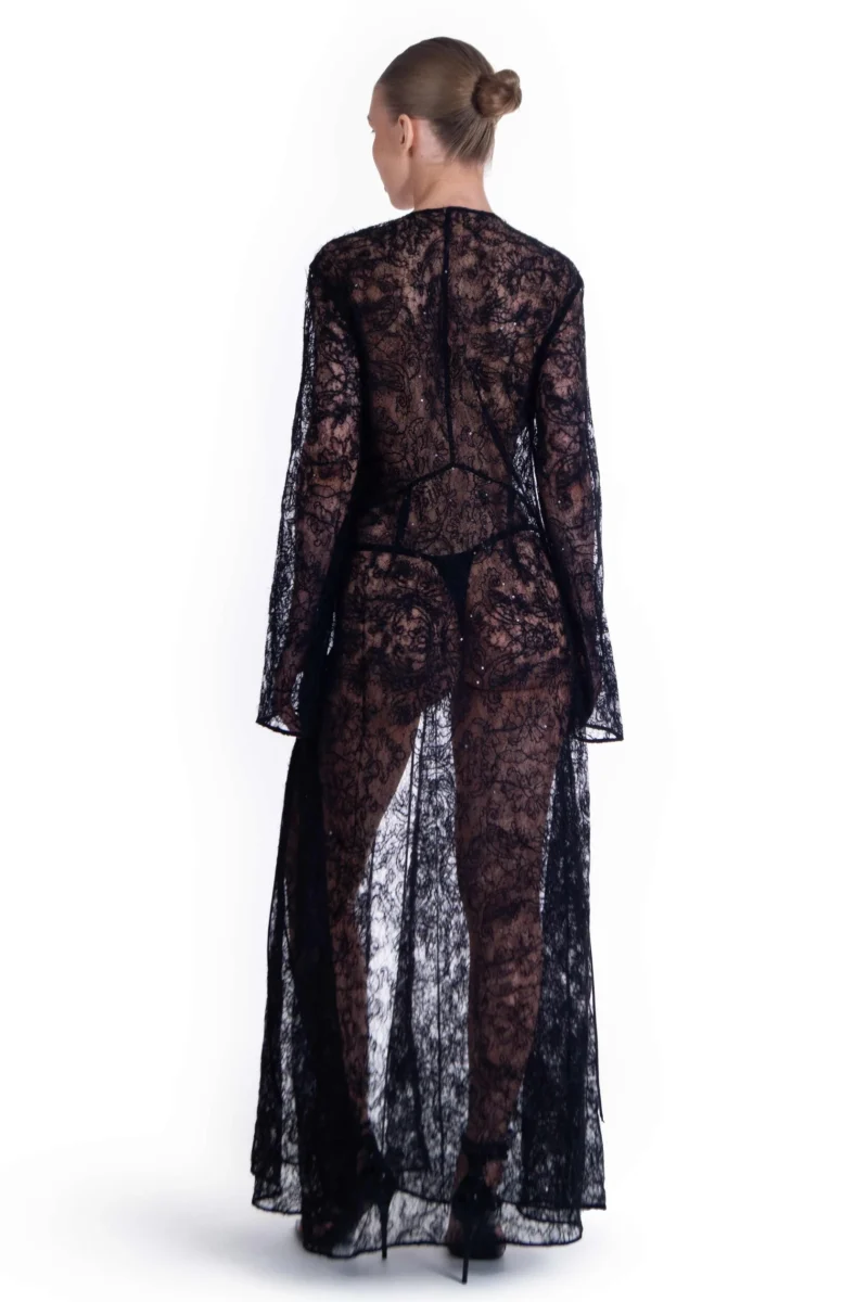 Кружевное платье Michelle Black