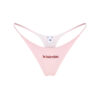 Трусики-стринги с логотипом LA BÓMBE Pink Трусики-стринги с логотипом LA BÓMBE Pink