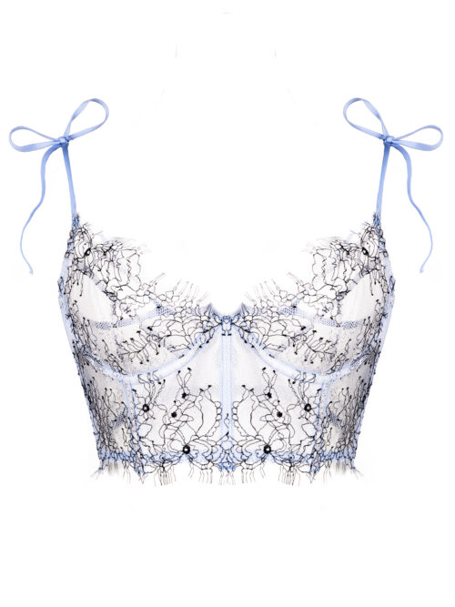 Корсетный бюстгальтер BELLA Blue
