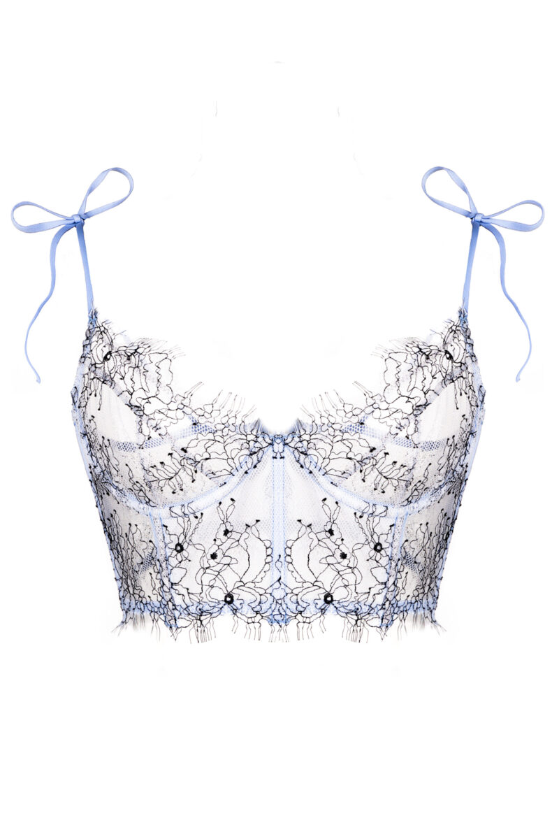 Корсетный бюстгальтер BELLA Blue