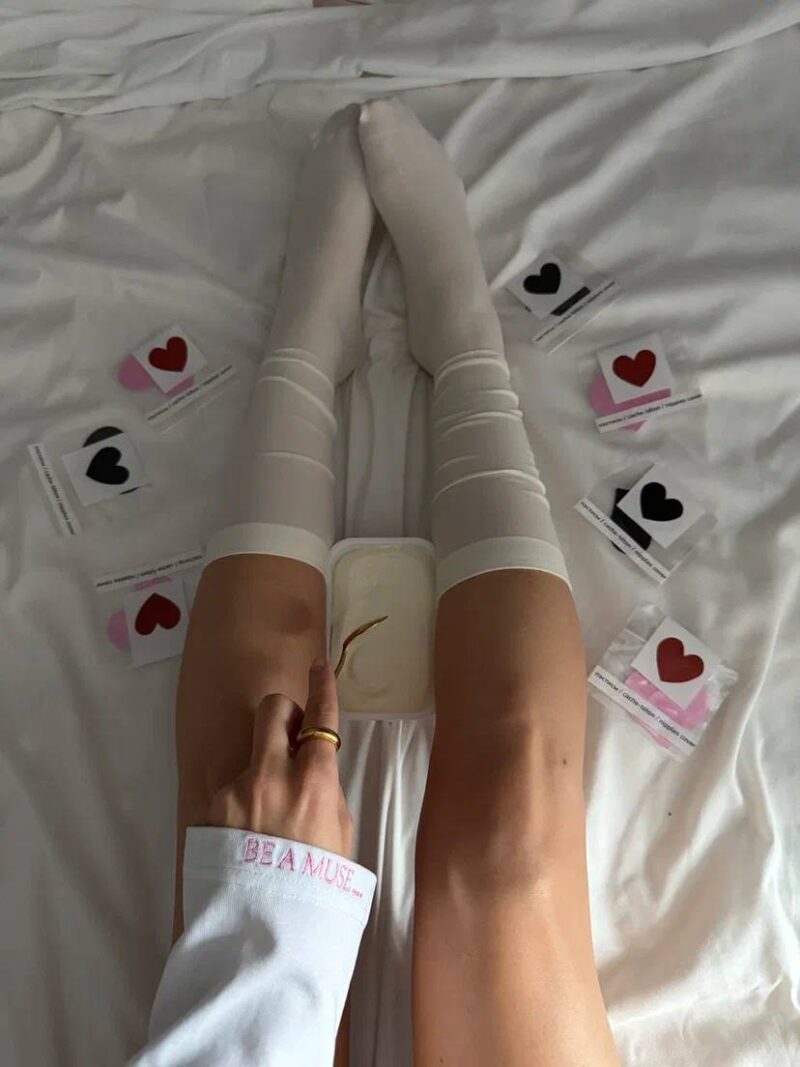 Носки-гольфы LA BOMBE Milk