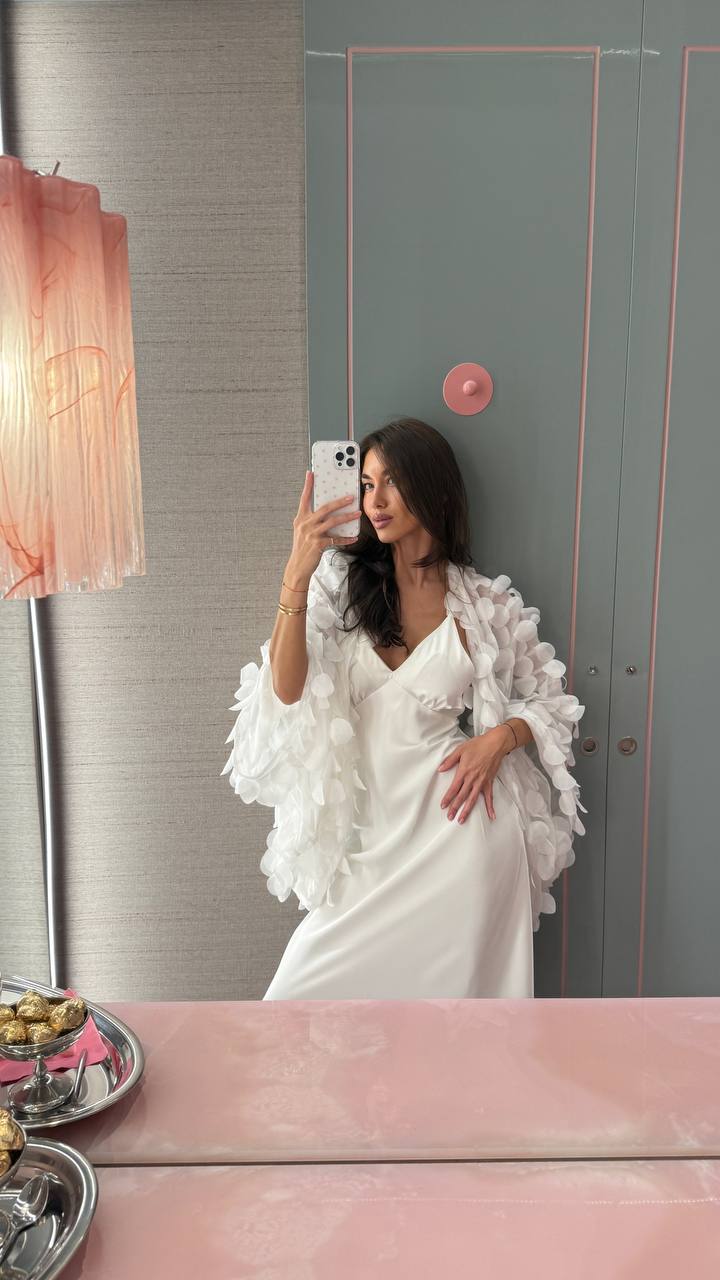 Блуза Swan White