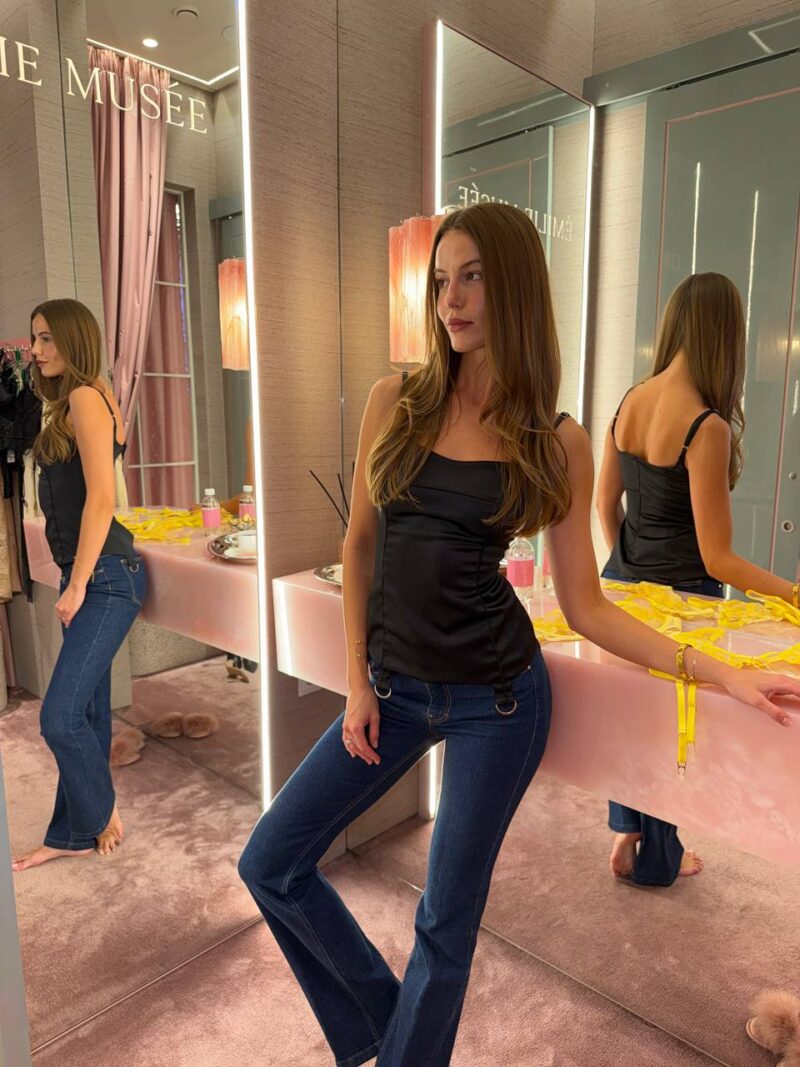 Корсетный топ LA BOMBE Black