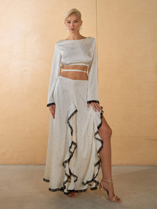 Костюм Топ с юбкой Bird White Костюм Топ с юбкой Bird White