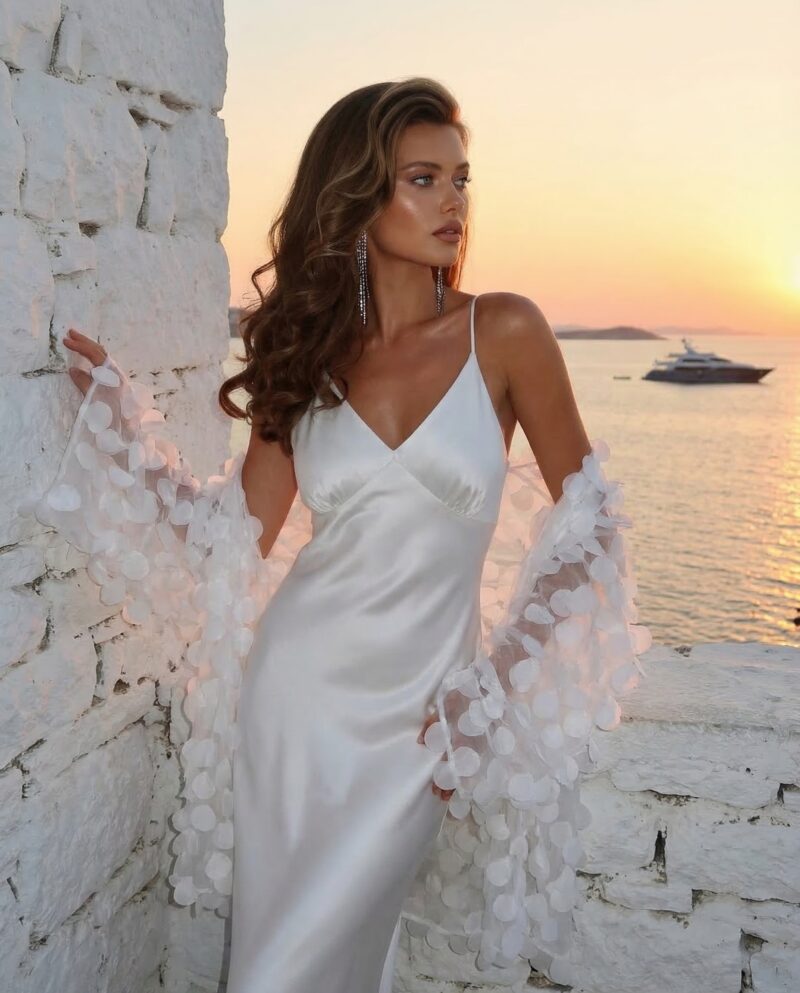 Блуза Swan White