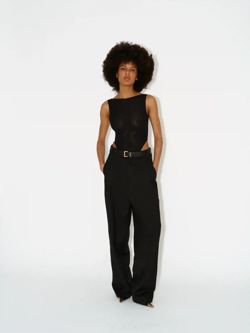 Боди из сетки Mira Mesh Black