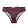Трусики-слипы завышенные Kylie Bordeaux