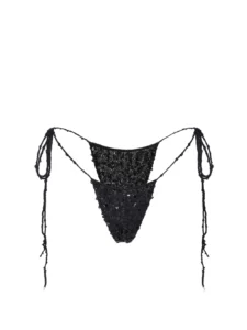 Топ Triangle Knit Black