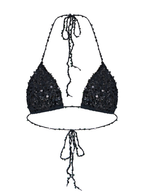 Топ Triangle Knit Black Топ Triangle Knit Black