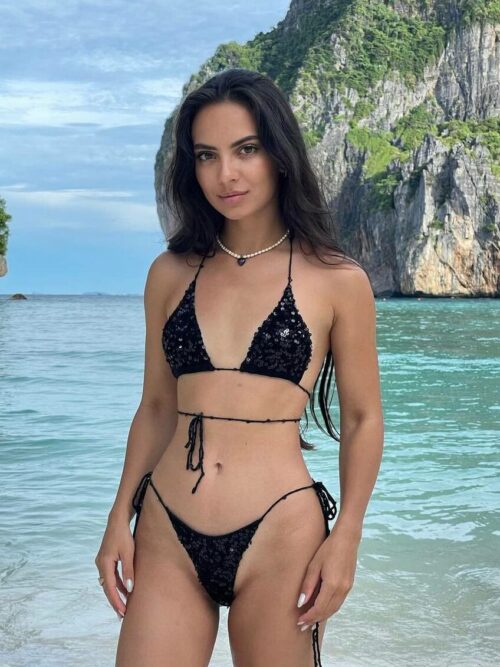 Плавки-бикини Knit Black