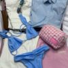 Косметичка с бантиком Pink Stripe