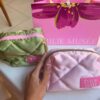 Косметичка из атласа Pink