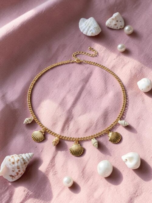 Ожерелье Seashell Gold