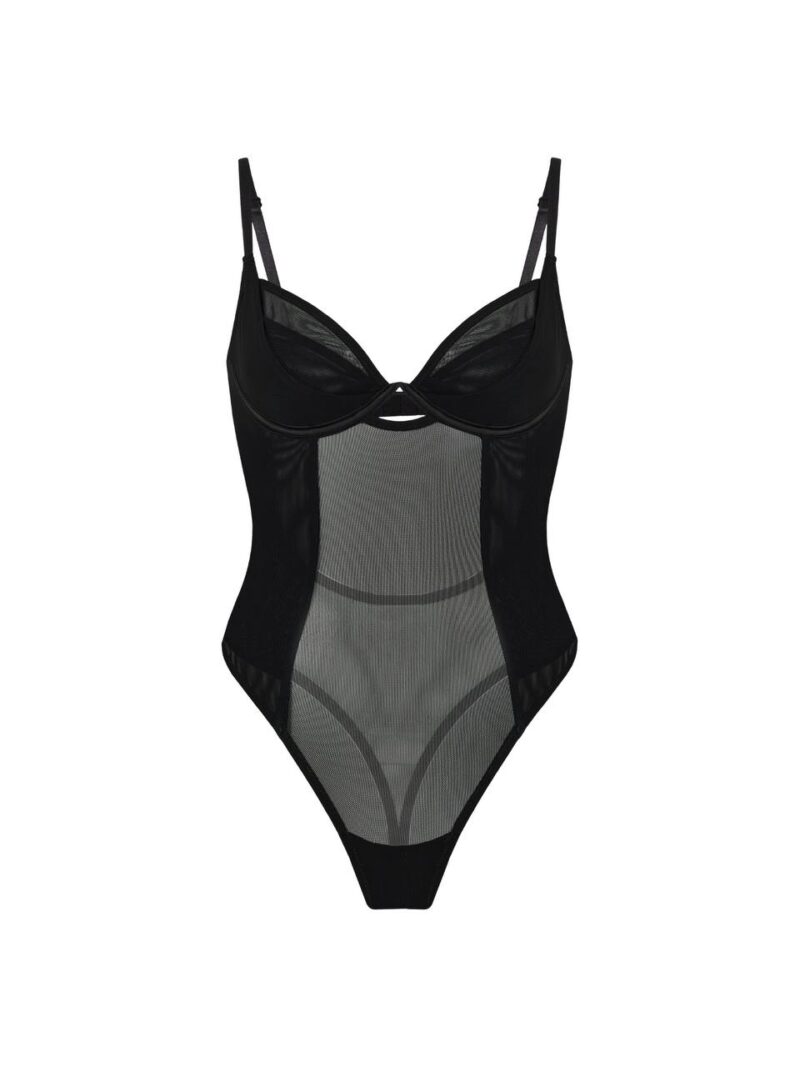 Боди из сетки ROSE Mesh Black Боди из сетки ROSE Mesh Black