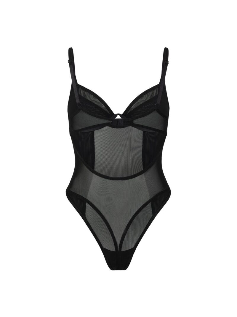Боди из сетки ROSE Mesh Black Боди из сетки ROSE Mesh Black